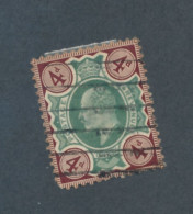 GRANDE-BRETAGNE - N° 112 OBLITERE - 1902/10 - Used Stamps