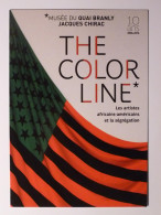 MUSEE QUAI BRANLY JACQUES CHIRAC - Drapeau Africain Américain - The Color Line - Carte Publicitaire - Musées