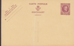 Belgium Postal Stationery Ganzsache Entier 15c. Albert I. Houyoux Unused (2 Scans) - Postkarten 1909-1934