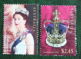 Queen Elizabeth II 2003 Mi 2228-2229 Used Gebruikt Oblitere Australia Australien Australie - Usati