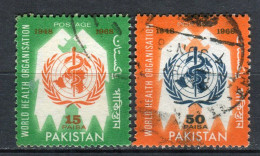 Pakistán 1968. Yvert 249-50 Usado. - Pakistan