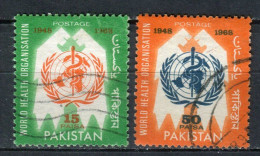 Pakistán 1968. Yvert 249-50 Usado. - Pakistan