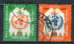 Pakistán 1968. Yvert 249-50 Usado. - Pakistan