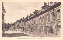 76-FONTAINE-LE-BOURG- RUE PRINCIPALE - Autres & Non Classés