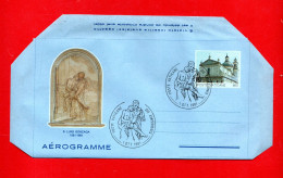 1991  ° VATICANO - Aerogramma. S. LUIGI GONZAGA. 1° Giorno. - Postal Stationeries