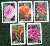 Blooms Cultivars Flowers Rose Fleur 2003 Mi 2219-2223 Used Gebruikt Oblitere Australia Australien Australie - Used Stamps