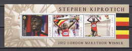 Uganda - MNH Sheet 2 SUMMER OLYMPICS LONDON 2012 STEPHEN KIPROTICH - Verano 2012: Londres