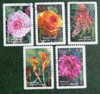 Blooms Cultivars Flowers Rose Fleur 2003 Mi 2219-2223 Used Gebruikt Oblitere Australia Australien Australie - Used Stamps