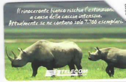 TELECOM - ANIMALI CHE LASCIANO UN VUOTO - USATA - LIRE 5000 - GOLDEN  1412 - Öff. Sonderausgaben