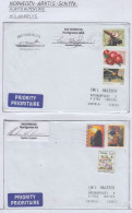 Norway Hurtigruten MS Nordlyss  2 Covers (HI177A) - Barcos Polares Y Rompehielos