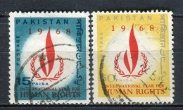 Pakistán 1968. Yvert 246-47 Usado. - Pakistan