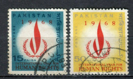 Pakistán 1968. Yvert 246-47 Usado. - Pakistan