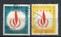 Pakistán 1968. Yvert 246-47 Usado. - Pakistan