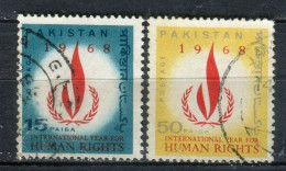 Pakistán 1968. Yvert 246-47 Usado. - Pakistan