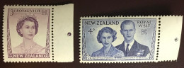 New Zealand 1954 Royal Visit MNH - Neufs