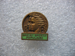 Ancienne Insigne De Boutonniere Du Brevet  Sportif Populaire. République Francaise - Athlétisme