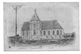 CP DEPT 28 COURVILLE L'EGLISE SAINT PIERRE - Courville