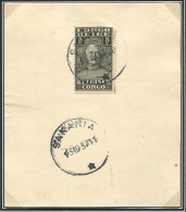 Congo Sakania Oblit. Keach 5C1-Dmyt Sur C.O.B. 135 Sur Papier Libre Le 13/12/1937 - Cartas & Documentos