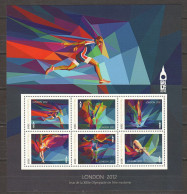 Burundi - MNH Sheet SUMMER OLYMPICS LONDON 2012 - Summer 2012: London