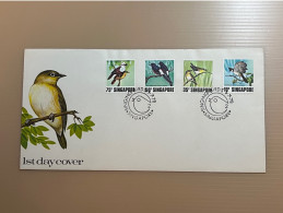 Singapore FDC First Day Cover 1978 - Singing Birds - Singapur (1959-...)