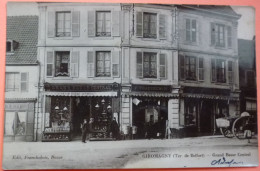 CARTE GIROMAGNY - 90 - GRAND BAZAR CENTRAL - 2 SCANS -18 - Giromagny