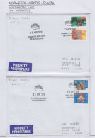 Norway Hurtigruten MS Nordnorge 2 Covers (HI182A) - Polar Ships & Icebreakers