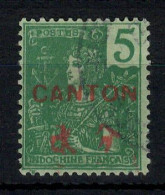 Chine Canton Grasset YV 36 Oblitere - Used Stamps