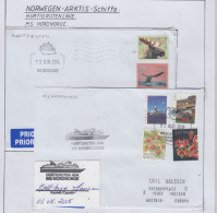 Norway Hurtigruten MS Nordnorge 2 Covers (HI183A) - Navires & Brise-glace