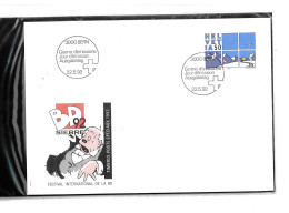 3000 Bern - BD 92 Sierre - Festival International De La BD - 22 05 1992 - Beli FDC 001 - Briefe U. Dokumente