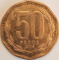 Chile - 50 Pesos 2006, KM# 219.2 (#3448) - Chili