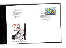 3000 Bern - BD 92 Sierre - Festival International De La BD - 22 05 1992 - Beli FDC 003 - Briefe U. Dokumente