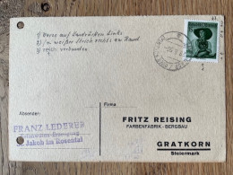 Österreich / Austria 1956, Plattenfehler / Druckzufälligkeit Mi. # 912, Bitte Lesen! - Abarten & Kuriositäten