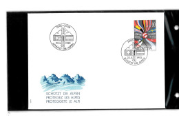 7000 Chur - Protegez Les Alpes - 22 05 1992 - Beli FDC 008 - Lettres & Documents