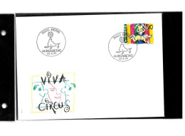 3000 Bern - Viva Circus - Ausgabetag - 25 08 1992 - Beli FDC 012 - Storia Postale