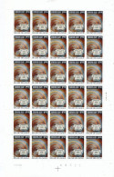 TIMBRE  ZEGEL STAMP  BELGIQUE LOT 10 PLANCHES COMPLETES DE 30 EX.  XX - 1961-1970