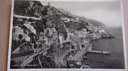 Cartolina Illustratoria Amalfi - Panorama - Altri & Non Classificati