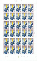 TIMBRE  ZEGEL STAMP  BELGIQUE LOT 10 PLANCHES COMPLETES DE 30 EX.  XX - 1961-1970