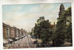 BY12.  Vintage Hartmann Postcard.  The Parade, Leamington Spa, Warwickshire - Autres & Non Classés