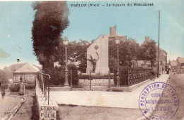 Delcampe - Thélon Monument Aux Morts De La Grande Guerre Militaria Patriotique Propagande Honneur à Nos Soldats Conflit - Kriegerdenkmal