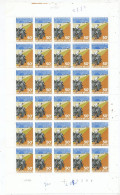 TIMBRE  ZEGEL STAMP  BELGIQUE LOT 10 PLANCHES COMPLETES DE 30 EX.  XX - 1961-1970
