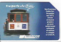 TELECOM - TRASPORTO CHE TROVI - NUOVA - LIRE 5000 - GOLDEN  1444 - Pubbliche Figurate Ordinarie