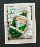 2004 - Catalogo SCOTT N° 3884 Non Dentellato In Alto A Destra Su Frammento - Used Stamps