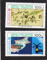 1983 T.ZYPERN Mi N°127/128 : ** - MNH - NEUF - POSTFRISCH - POSTFRIS - 1983