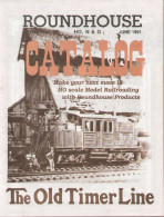 Catalogue ROUNDHOUSE 1991  June The Old Timer Line - Inglese