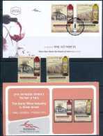 ISRAEL 2023  THE EARLY WINE INDUSTRY IN ERETZ ISRAEL STAMP MNH + FDC + POSTAL SEVICE BULITEEN - Ungebraucht