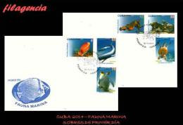 CUBA SPD-FDC. 2014-49 FAUNA MARINA - FDC