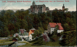 F4356 - Rochsburg Schloß Schönburg Bei Lunzenau - Hängebrücke - Verlag Marie Bertling - Lunzenau