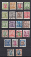 IS014 – ISLANDE – ICELAND – 1920/22 – KING CHRISTIAN X FULL SET – SC # 108/28 USED 208 € - Usados