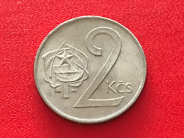 Münze Münzen Umlaufmünze Tschechoslowakei 2 Kronen 1972 - Czechoslovakia