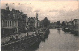 CPA Carte Postale Belgique Tournai L'Escaut Et Quai N. 1913VM778446 - Tournai